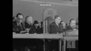 SIK 1082 - Protest meeting at Caxton Hall - 27/02/1945