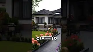 Beautiful House with Relaxing Stream Sounds: Tranquil Ambiance