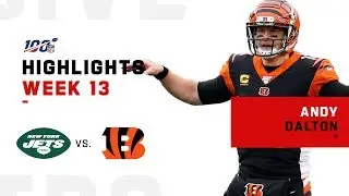 Andy Dalton Flies High to Lead Bengals to 1st Season Victory | NFL 2019 Highlights