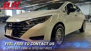 2025 Nissan versa At Big Tires And Wheels #nissanversa #nissan #viralvideo #carwheels