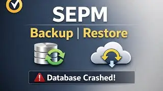 SEPM Disaster Recovery #backup #restore #disasterrecovery #database #symantec #broadcom 