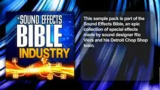 Industry Sound FX Sample Library Sound Effects Bible