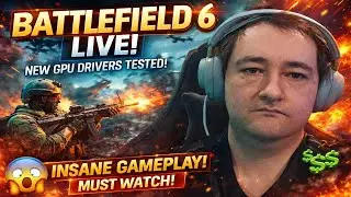 Battlefield 6 Live 🔥 Testing New GPU Drivers | Chill FPS Vibes &ndash; SCANSTREAM