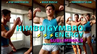 HIMBO MINDSET 💭 | Stop Overthinking, Feel Good, Look Hot, Build Muscle (Subliminal Affirmations)