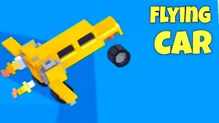 Flying Car in Drive Mad | Impossible Jump & Crazy Physics Gameplay