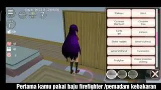 Tutorial Buat Kebakaran, TKP, Asap, Wartawan Sakura School Simulator