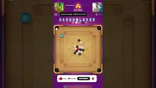Battle Tower pro 😍50k #carrompool #shorts #carromlover #bitaim #carromtricks #miniclip