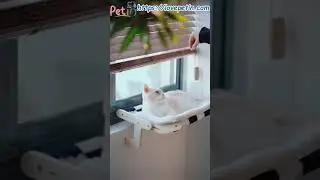 lovepetin|Chic Plaid Cat Hammock: Stylish Comfort for Your Feline Friend!