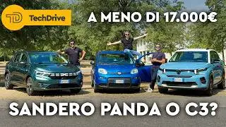 LE AUTO MENO CARE e PI&Uacute; VENDUTE. PANDA, C3 e SANDERO. Quale comprare?