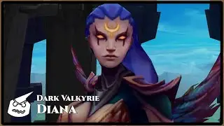 Dark Valkyrie Diana.face