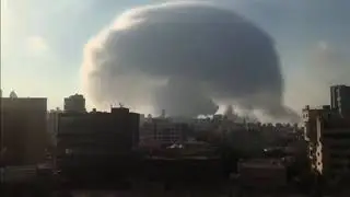 Beirut Explosion Colossal Titan Transformation