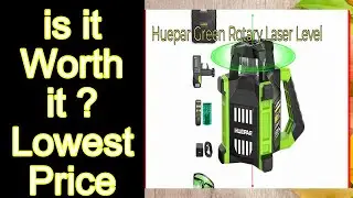 Huepar Green Rotary Laser Level Features - Important Information