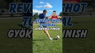 Reverse Shot Tutorial - Gy&ouml;keres Finish #soccertraining #tutorial #gy&ouml;keres #footballer #soccer