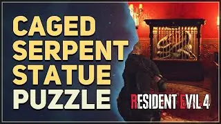 Caged Serpent Statue Puzzle Resident Evil 4 Remake