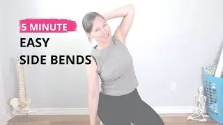 Back Pain Relief at Home | Gentle Chair Side Bending Exercise