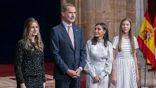 Audiencia de la Familia Real a los galardonados con los Premios Princesa de Asturias 2024