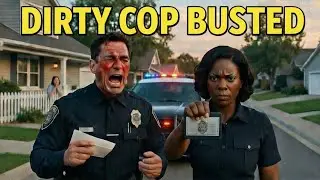 Dirty Cop Frames Woman &mdash; FREEZES When She Says &ldquo;I&rsquo;m FBI&rdquo; 😱🚨