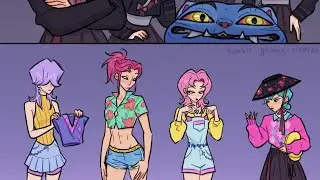 Gender Swap Au! KPop Demon Hunters Comic Dub