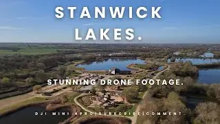 Stanwick Lakes Northamptonshire | Peaceful 4K Drone Flight Over Nature