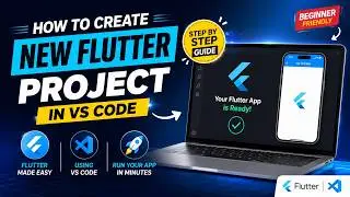 How To Create a New Flutter Project in VS Code (Full Beginner Guide 2026)