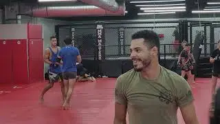MMA MASTERS, clase magistral de Jijitsu (Miguel Baeza vs Khaos William)