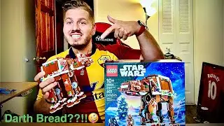 My first ever LEGO Star Wars set! Review of set #40806 Gingerbread AT-AT