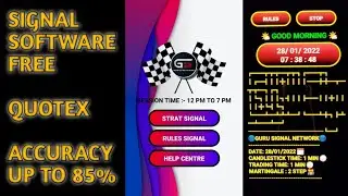 Binary signal software free || quotex free signal software