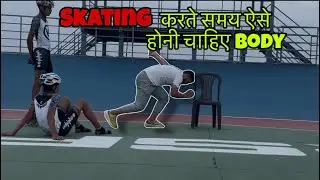 Skating body posture 🏂⛸️|| Skating vlog #sidskater || vlog by @SidShakya__12 