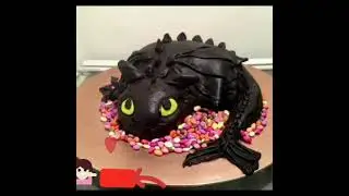 Green Dragon Pista Flavoured Firey Red Velvet CAKE