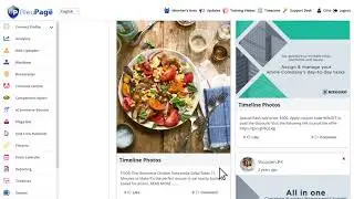 What is the timeline feature of Bleupage Titanium?