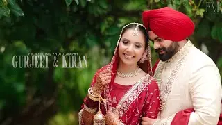 Same Day Wedding 2025 Cinematic Film (FM WEDDING PHOTOGRAPHY)  Gurjeet & Kiran (HD) 90416-13131