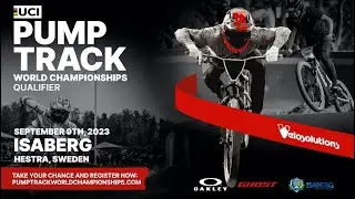 Velosolutions UCI Pump Track World Championships Qualifier i Isaberg Mountain Resort 9:e september!