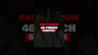 RDA'S INSANE 48 PUNCH SEQUENCE #shorts #ufc #rafaeldossantos