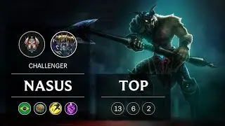 Nasus Top vs Ornn - BR Challenger Patch 9.1