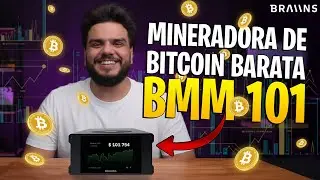 Testei a BMM 101, a mineradora barata para iniciantes