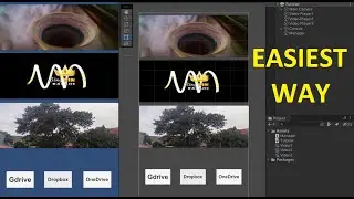 Tutorial Unity Android Video Player from Cloud Storage (Easiest Way)