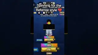 Spinning for the Referee Style in Basketball Zero🏈💔 #roblox #basketballzero #basketball #shorts