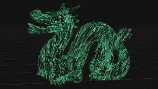 Matrix Rain Code shader for Blender