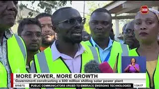 Government constructing a 600 million shilling solar power plant