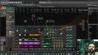 Bitwig's Note Grid - Demonstrating possibilities for creating glitchy/ wacky chord progresions.