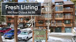 An Epic Ski-In Ski-Out Studio Condo in Breckenridge | 550 Four O'clock Road Unit B5