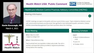 Better Standards & Tracking To Protect Frontline Workers - CDC HICPAC Meeting
