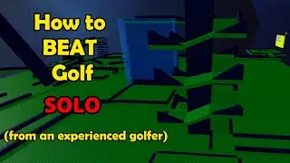 (Guide) How to BEAT Golf SOLO | the single scarlet poppy in a field of stars