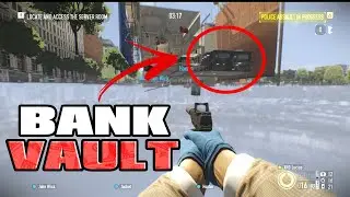 This NEW Out of Bounds Glitch Makes This Heist 10X Easier!  (Payday 2 Big Bank Heist)