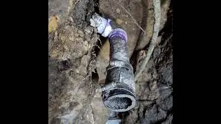 Tub Drain Slab Repair