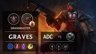 Graves ADC vs Senna - EUW Grandmaster Patch 10.2