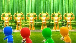 Wii Party U Minigames - Paul Vs William Vs Jianjun Vs Sara (Master Mii)