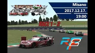 rFactor 2 @ HRF1RT Online League | Nissan Cup | Misano | Full Race | Onboard