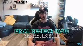 StreamGEAR Review - 2018 Secretlab THRONE (White)