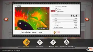 Typhlosion 3☆ 5325 - New Pok&eacute;mon Snap